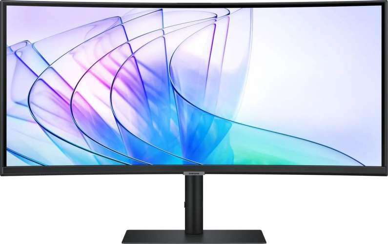 34" Монитор Samsung ViewFinity S6 S34C650VAIXCI,  3440x1440,  VA,  100Гц,  1хHDMI,  1хDP,  изогнутый, черный [ls34c650vaixci]